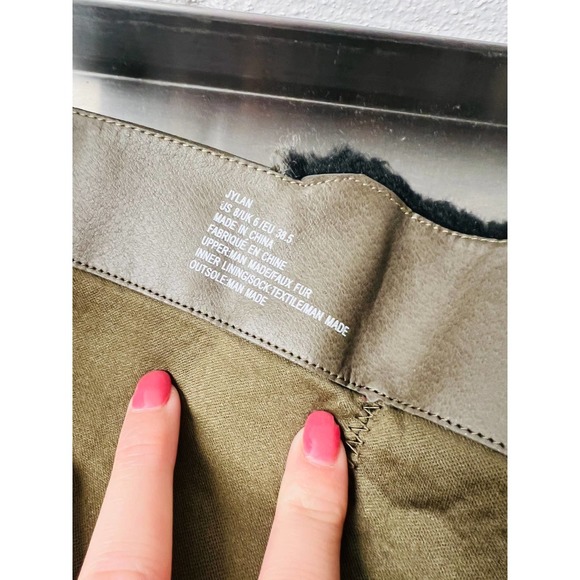 JustFab Jylan Faux Fur Boot - Picture 8 of 9